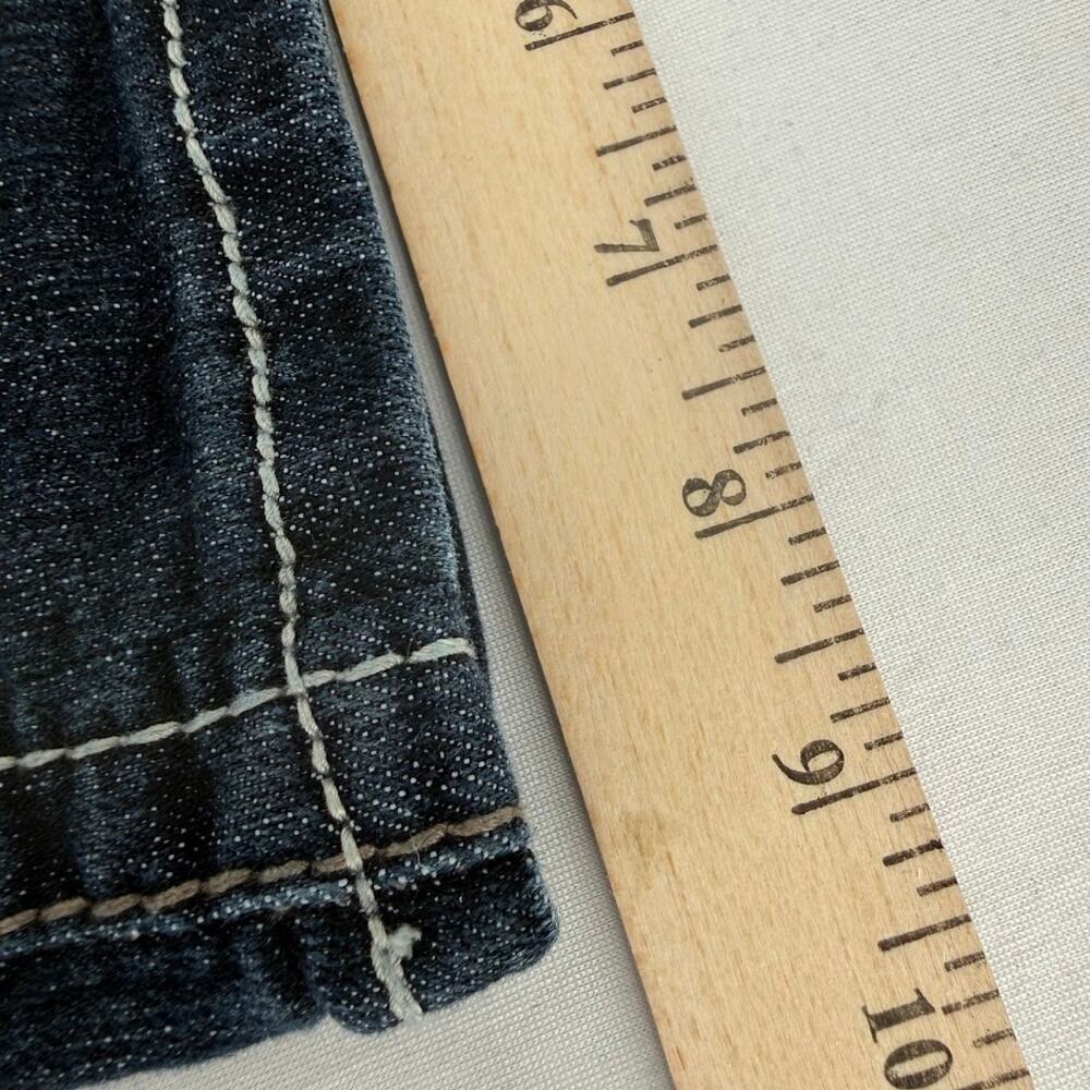 ANA A New Approach Womens 8P Boot-cut Jeans Dark Wash Stretch Mid Rise Denim - Picture 5 of 8